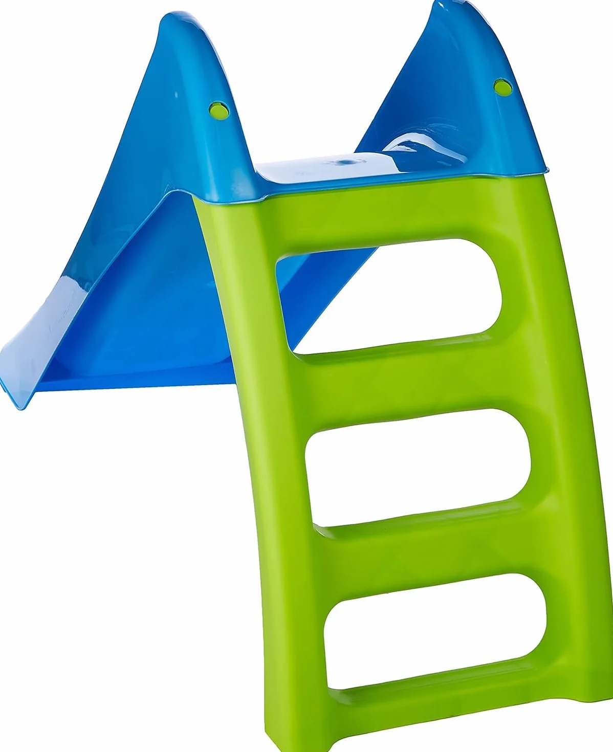 Scivolo Per Bambini Da Esterno 1 Anno Scivolo da giardino per bambini super resistente. Misure 116x36x62.5cm. Colore Verde e Azzurro