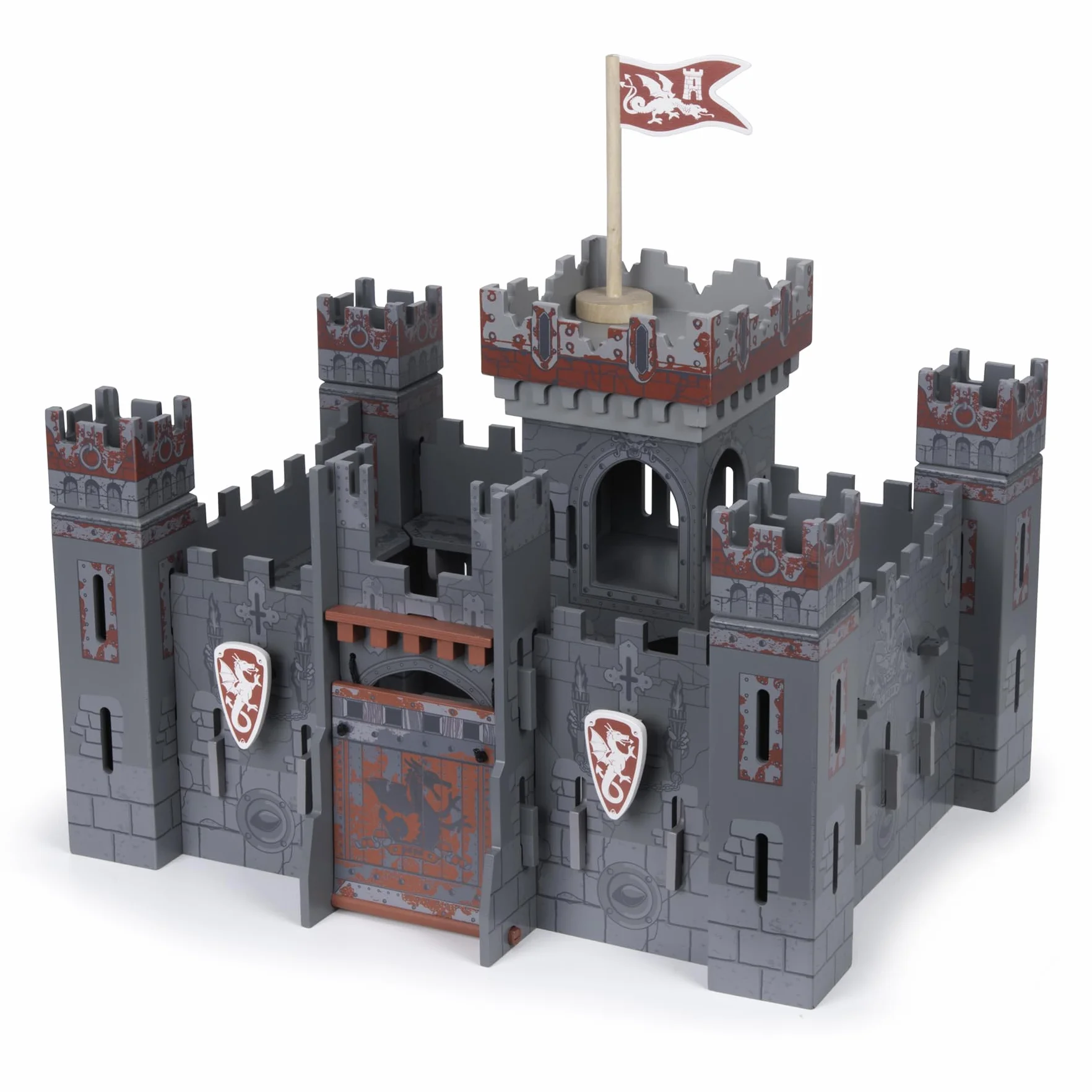 Papo - Castello Fantastico Scenario Giocattolo Bambino - 3+ - Collezione Fantastico & Medievale - Gioco Creativo Cavalieri e Draghi - Idea Regalo Giocattolo Bambina Bambino