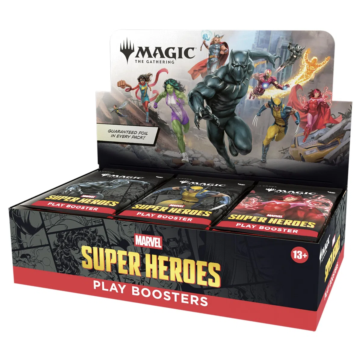 Confezione di buste di gioco: di Magic: The Gathering | Marvel Super Heroes | Gioco di carte collezionabili (Versione Inglese)