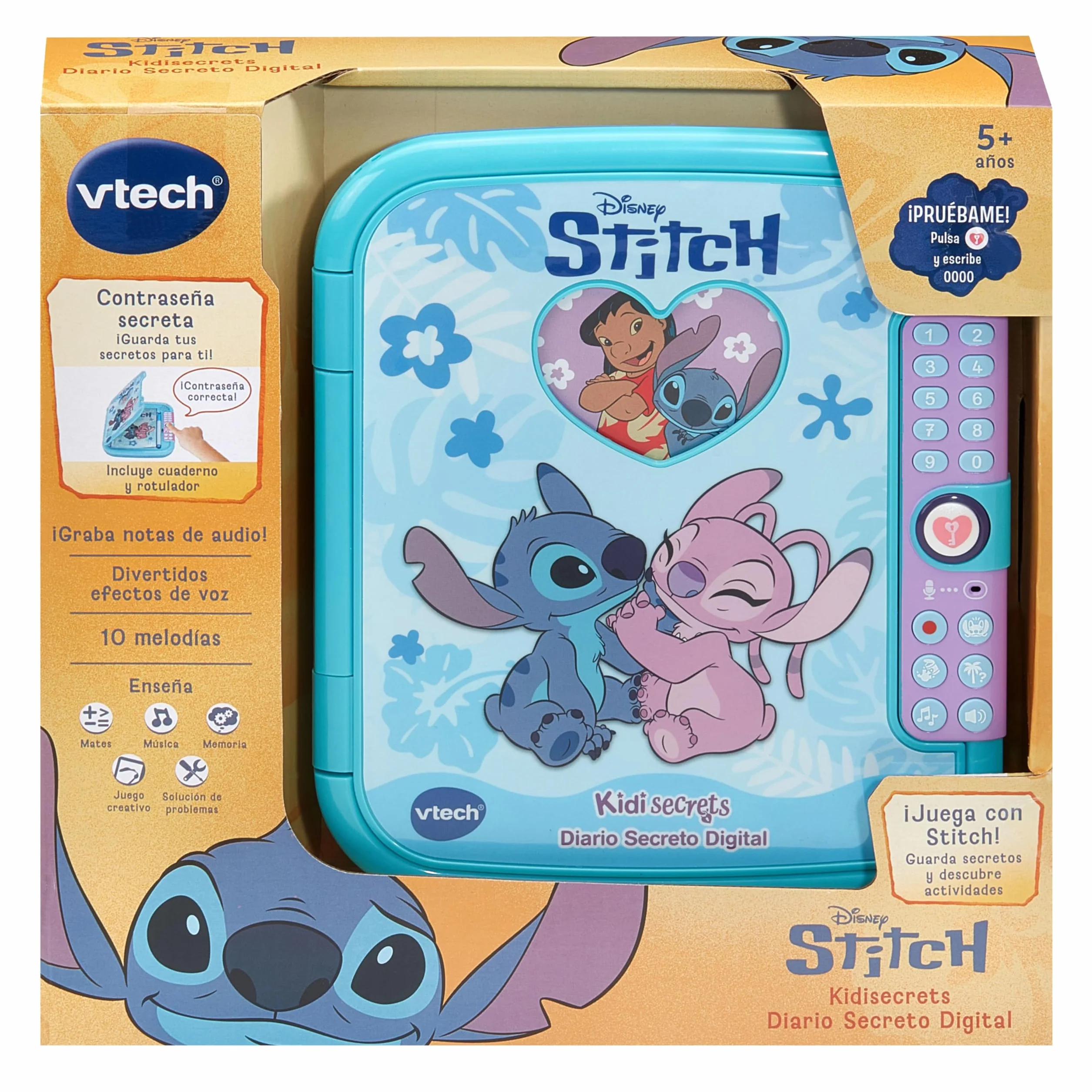 VTech Stitch Kidisecrets Diario Segreto