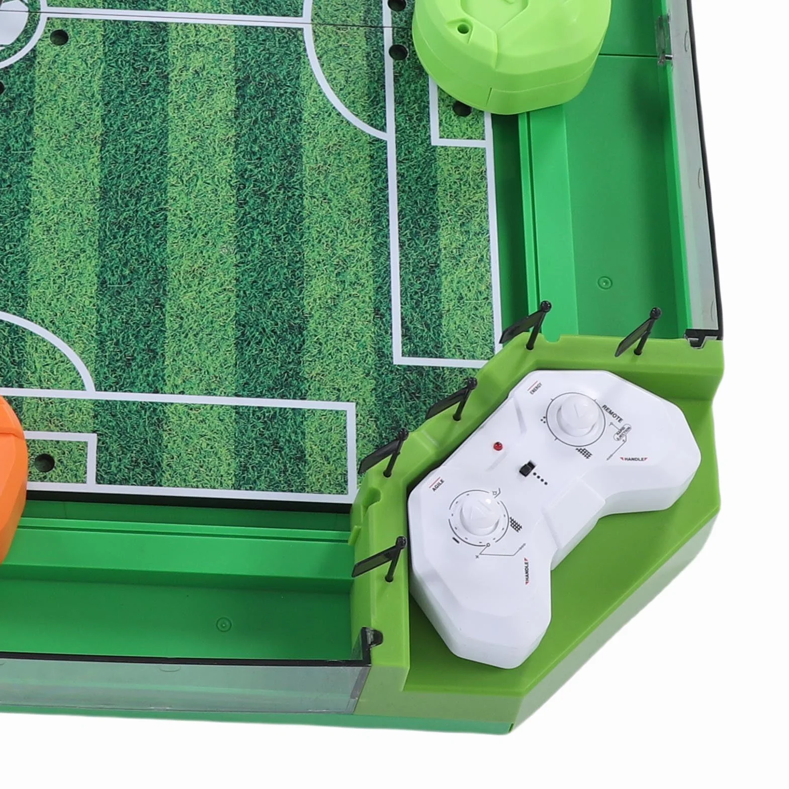 Chrees Gioco di Calcio Balilla Telecomandato, Gioco da Tavolo di Calcio da Tavolo con 2 Telecomandi per Feste in Famiglia per Bambini, Sportivo Interattivo Educativo per la Casa