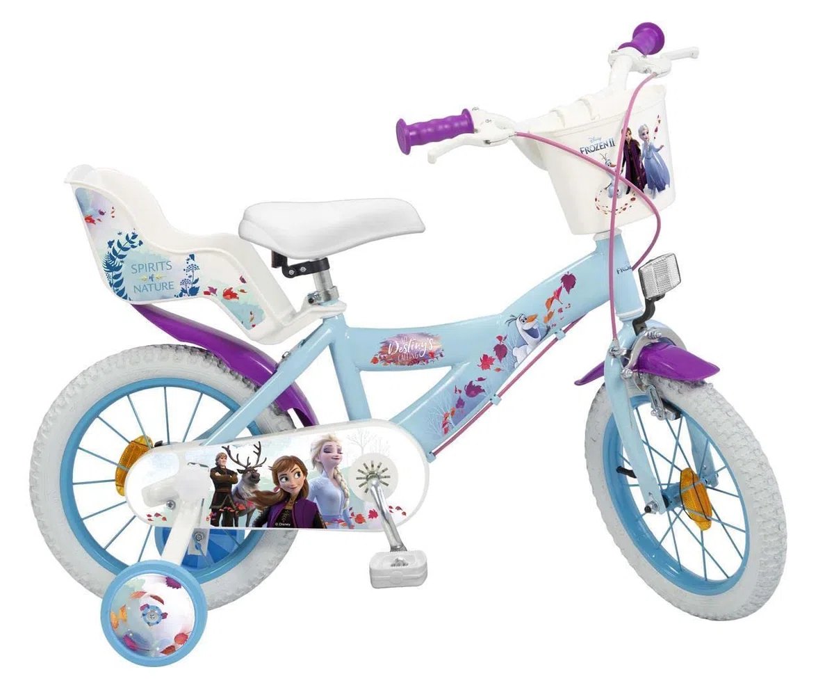 TOIMSA Bicicletta 16" Frozen Huffy 5/8 anni, multicolore, 16694