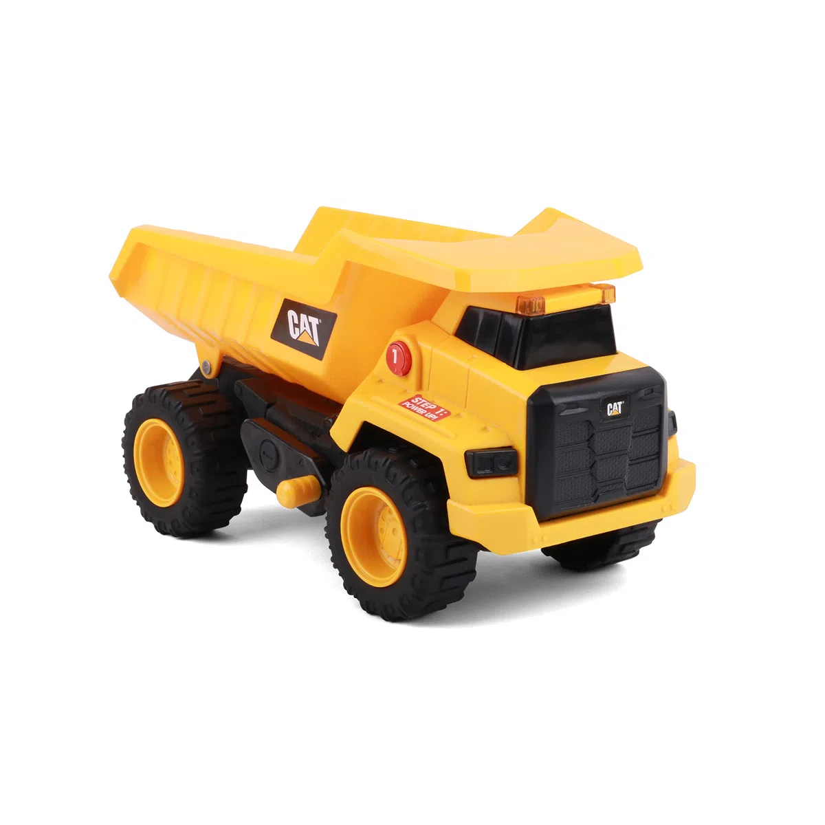 Camion Giocattolo Power Haulers Cat Construction 29,2 cm con Luci e Suoni Realistici, Tecnologia Motion Drive