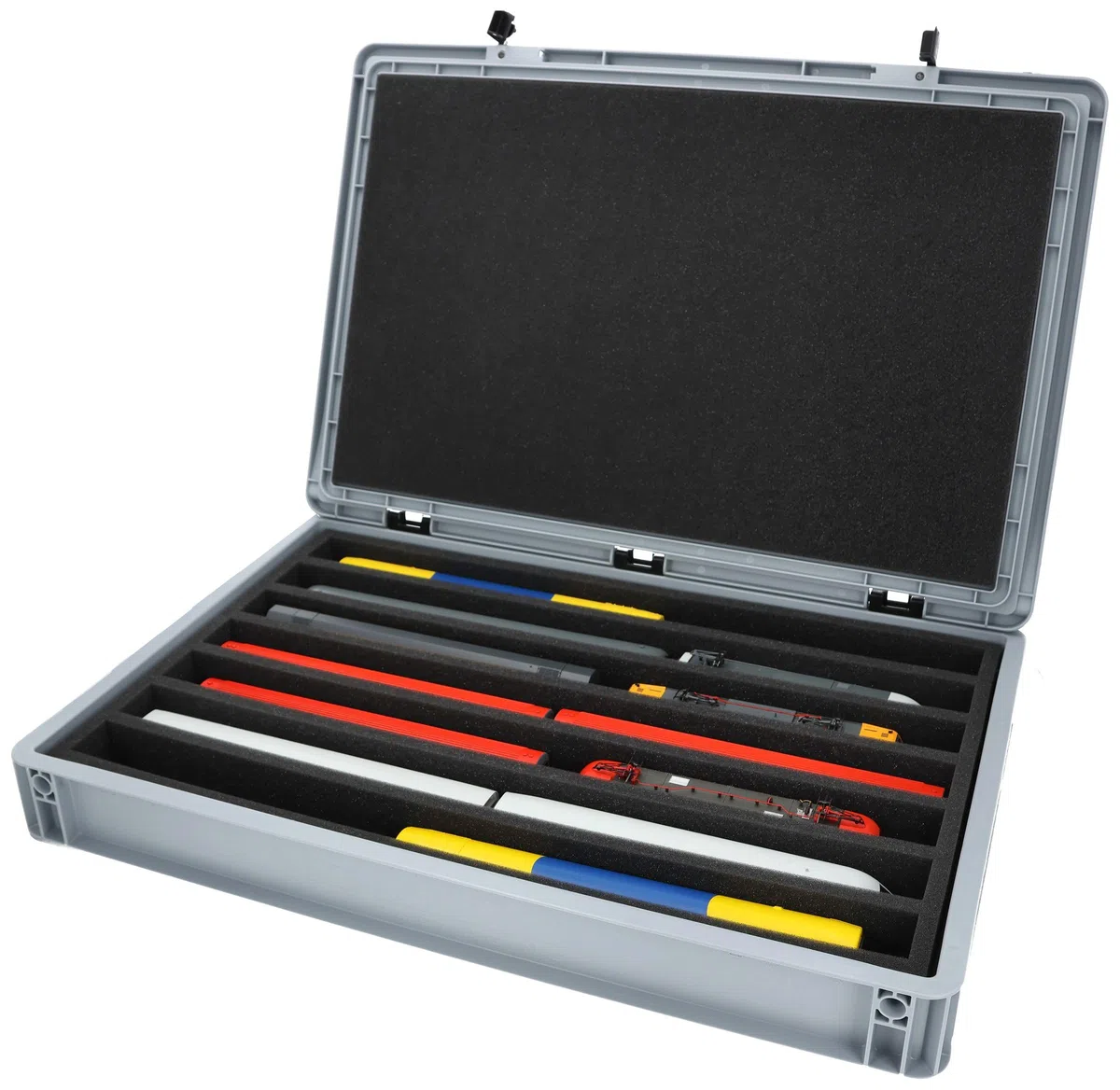 Feldherr Eurobox 60 x 40 cm Set per modellismo Ferroviario Scala H0-7 con Inserti in Schiuma