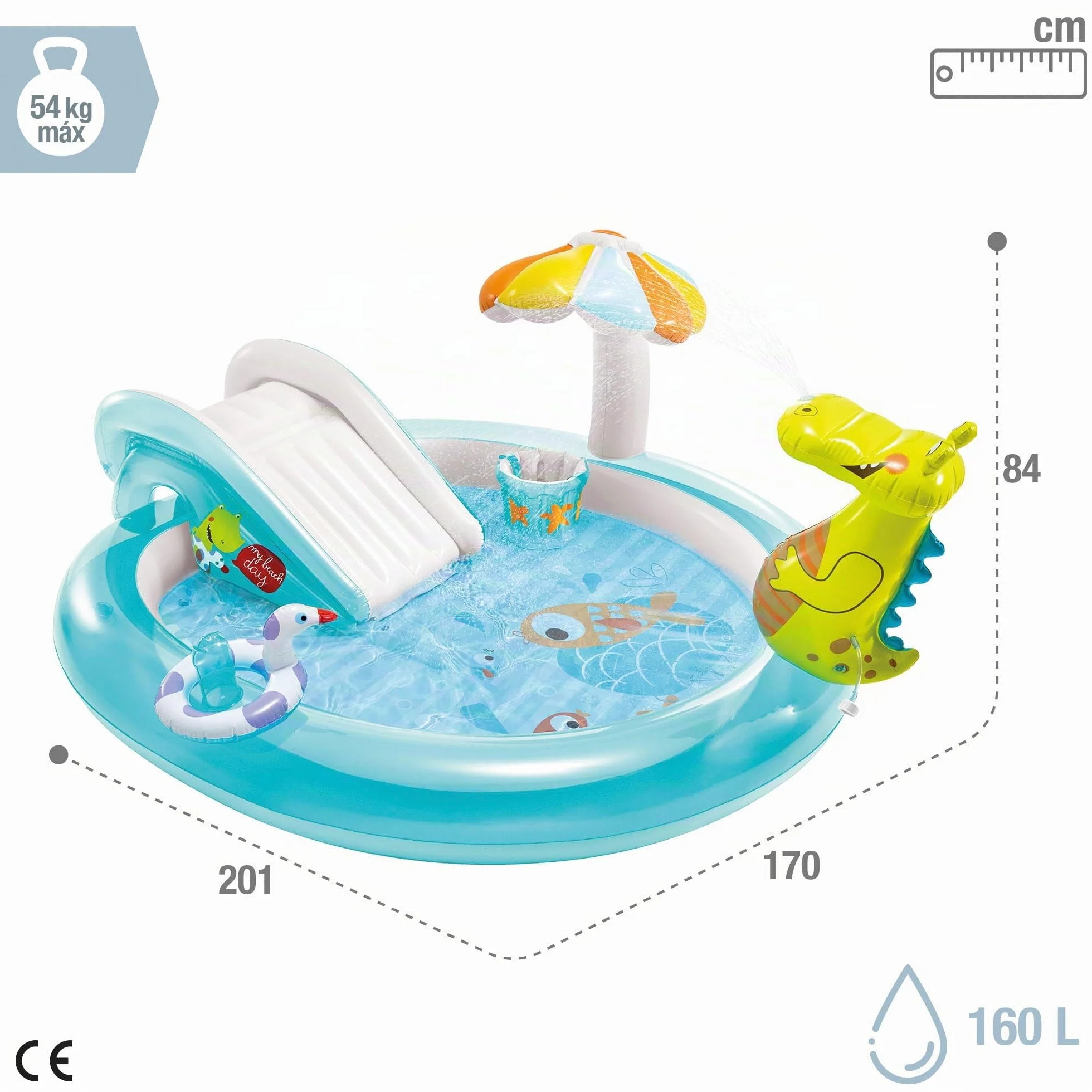 Intex Alligator Parco giochi