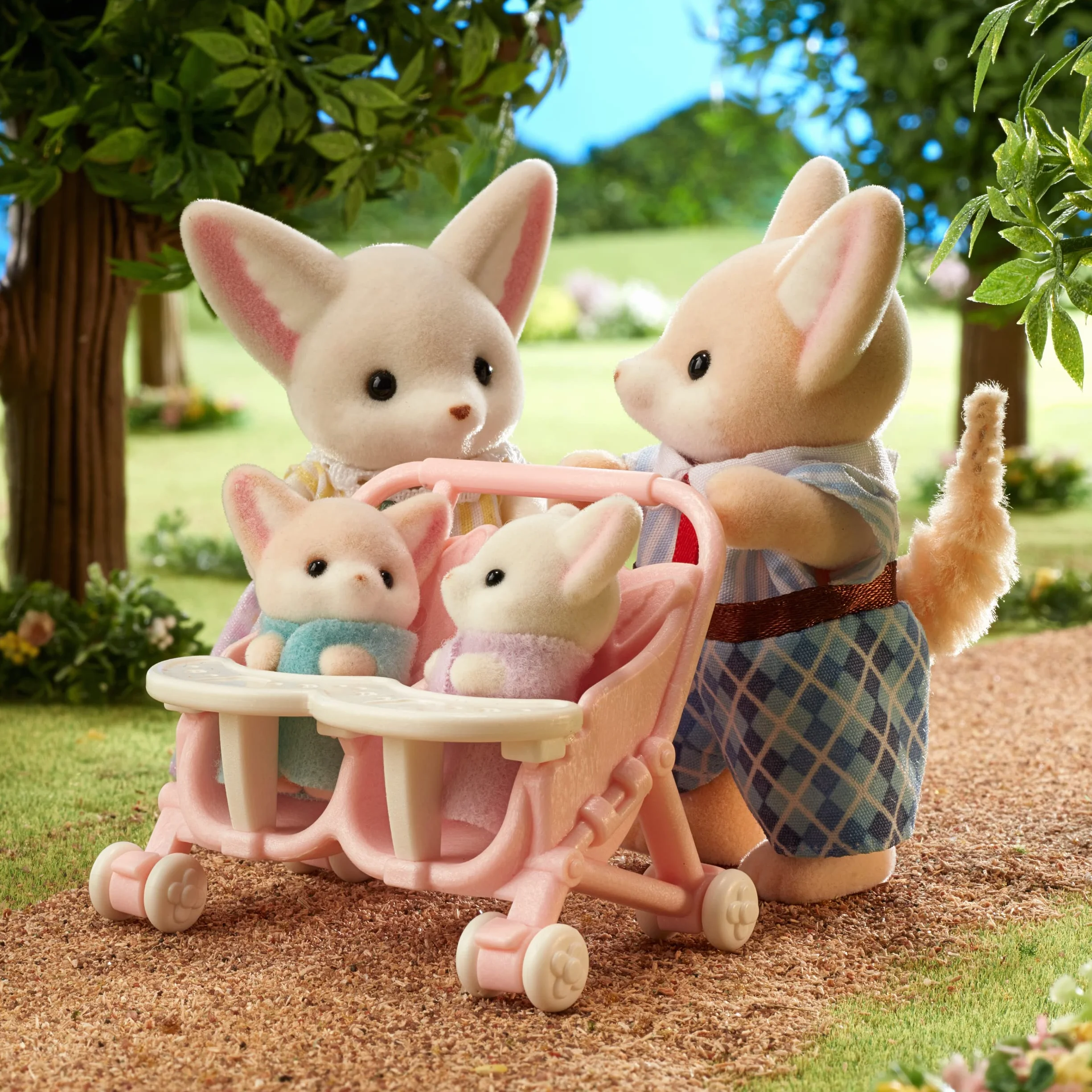Sylvanian Families 5696 Famiglia Volpe Fennec