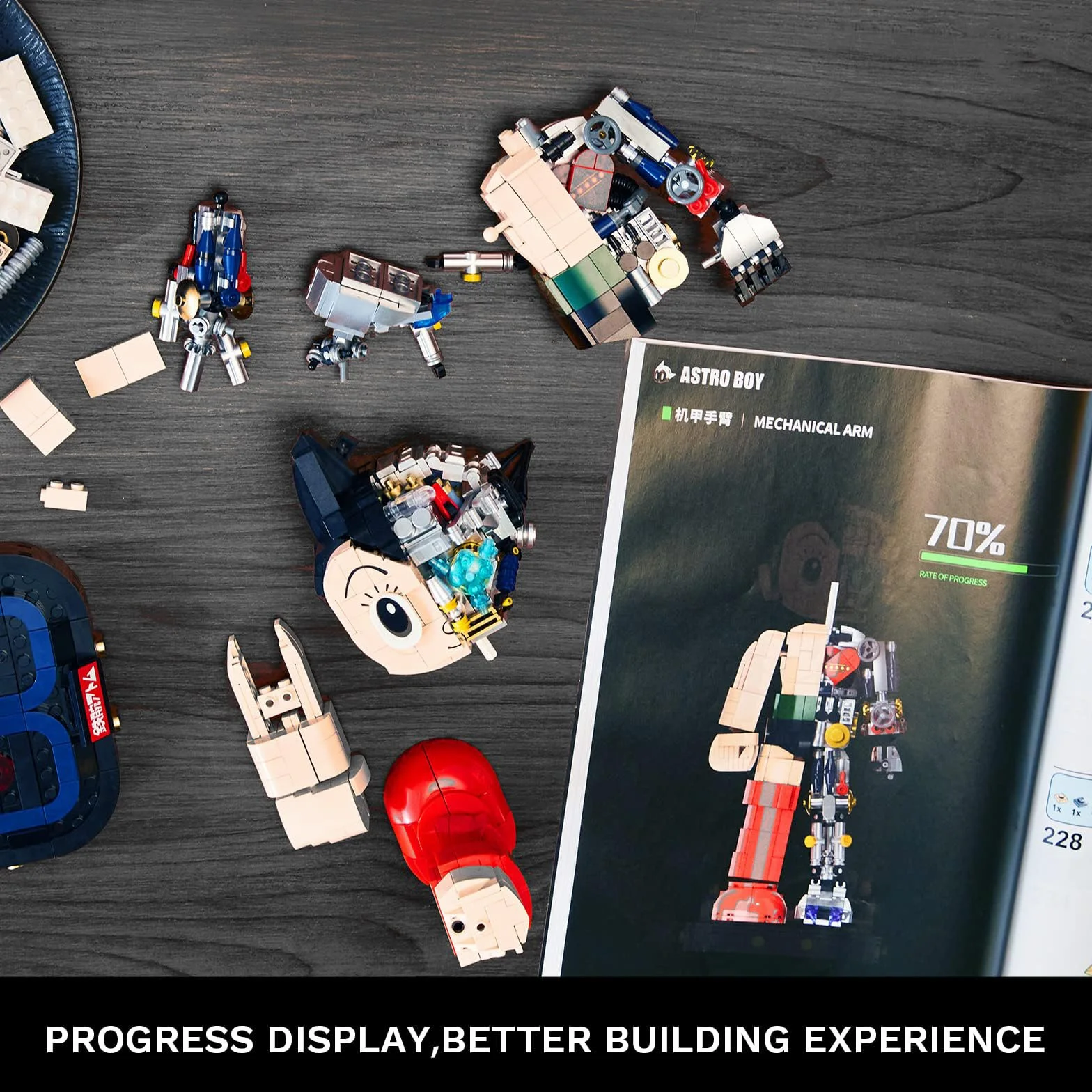 PANTASY Astro Boy Robot Set costruzione 32 cm Astro Boy