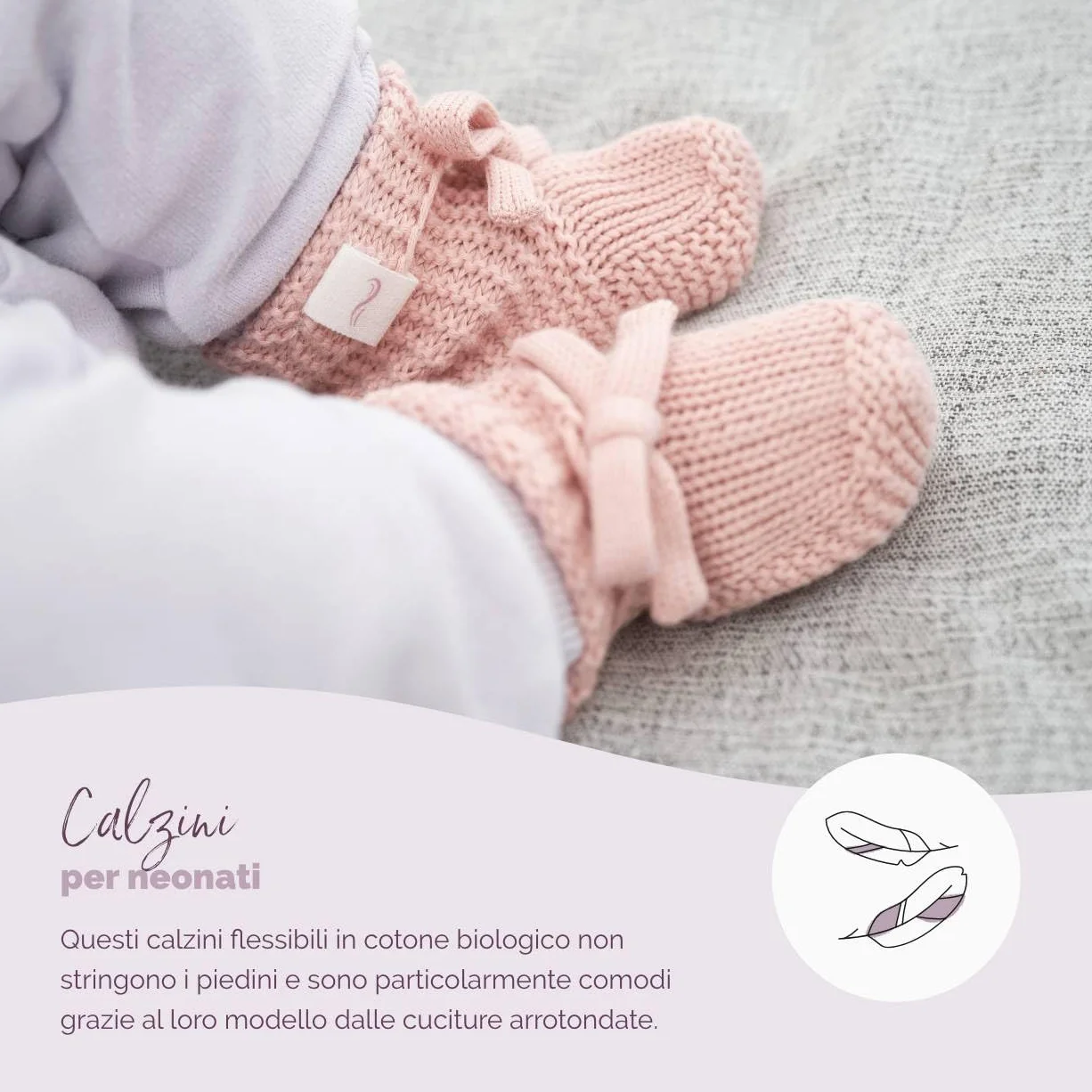 Livella Doudou Volpe con calzini - Puro cotone biologico - Copertina premium, copertina coccole, coperta a maglia - Morbidissima e traspirante - OEKOTEX® STANDARD 100 e certificata GOTS