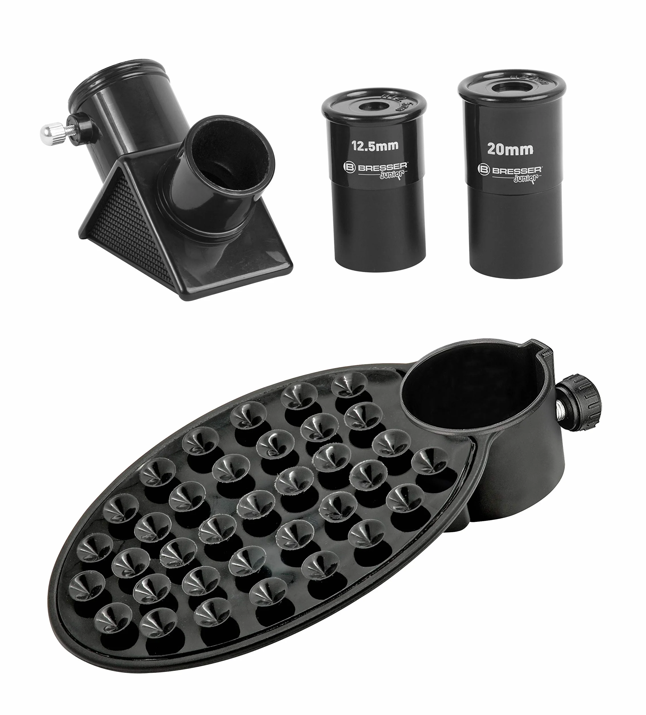 Bresser Junior - Set microscopio e telescopio con microscopio 40x 640x e telescopio 40/400 mm, per bambini a partire da 8 anni