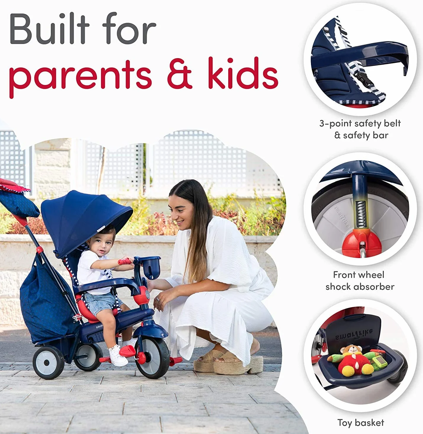 smarTrike - Triciclo “Swing Deluxe 650-0900”