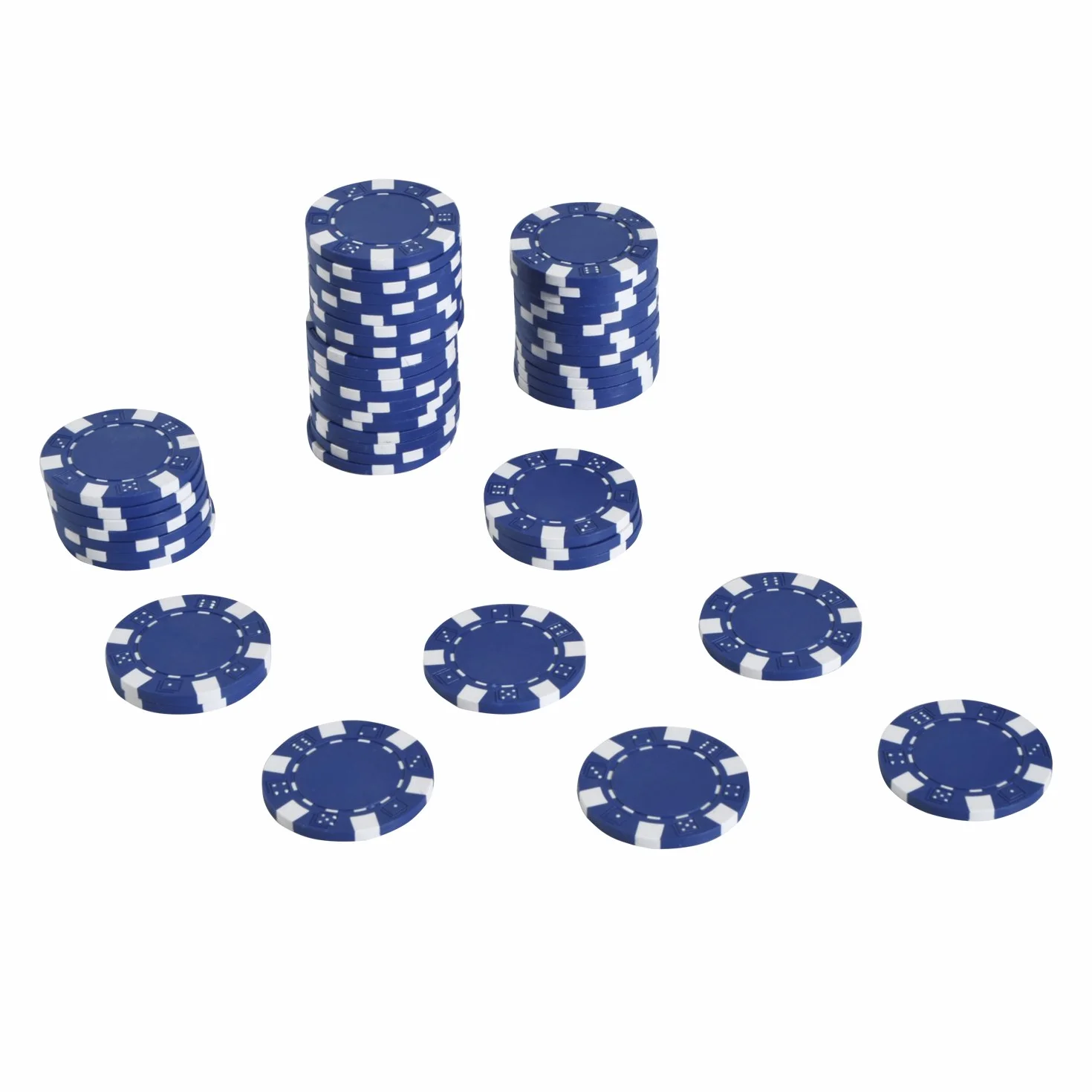 HOMCOM Valigetta Poker Professionale in Alluminio, Set Poker con 500 Fiches e 2 Mazzi per Texas Hold'em e Blackjack