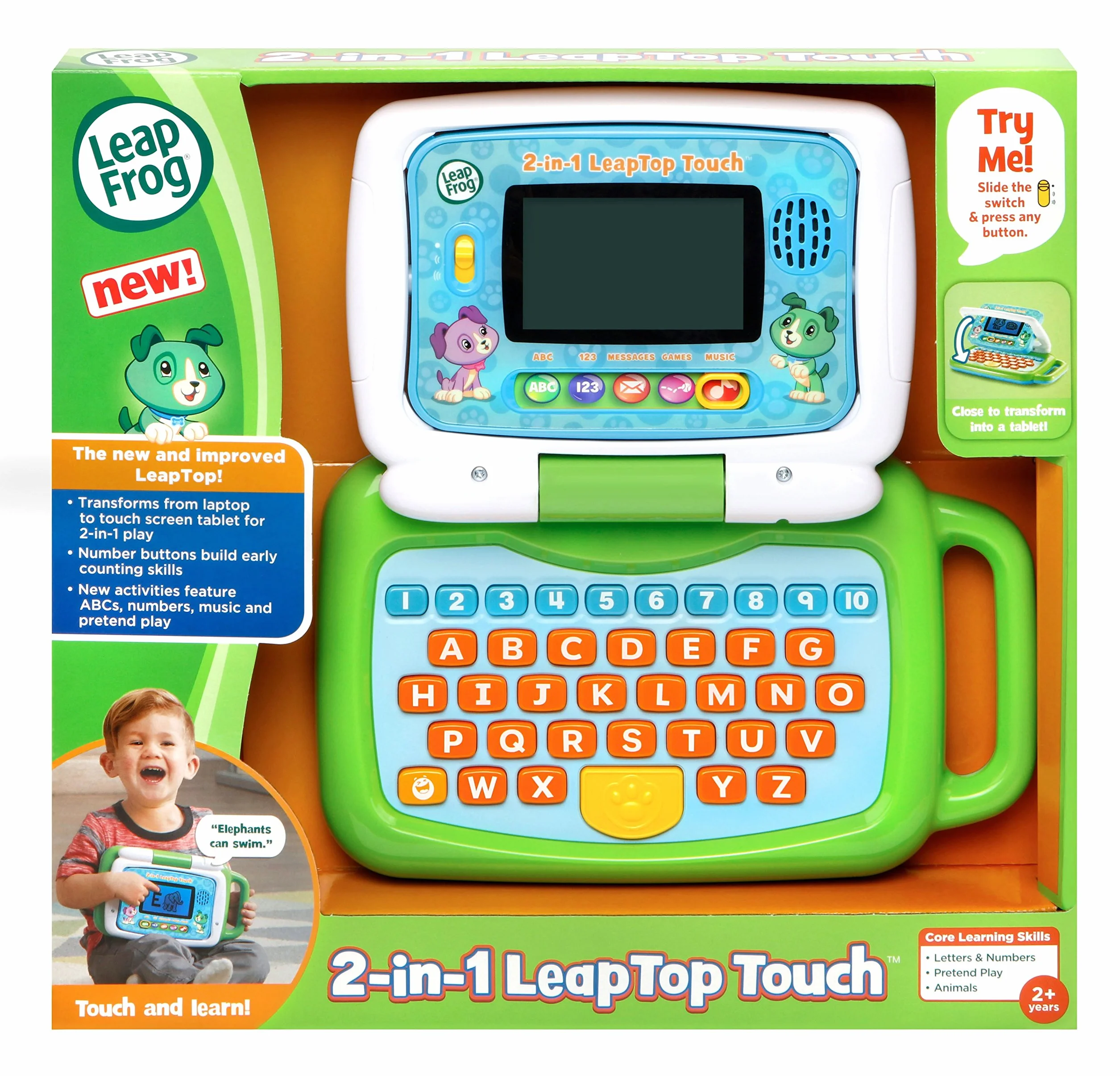 Leapfrog 1.526.293,6 cm 2 in 1 Leap Top Touch Toy