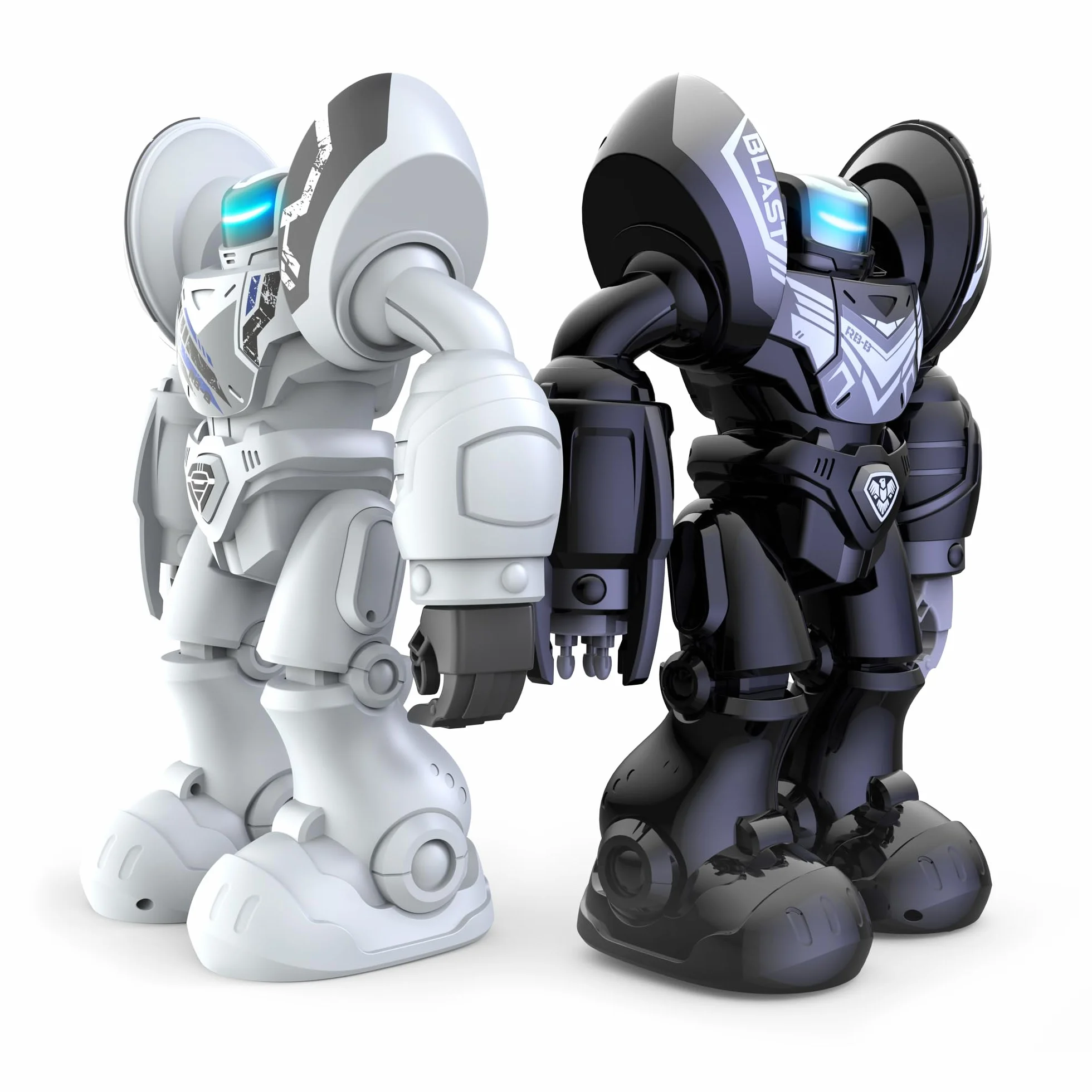 Silverlit YCOO Robo Blast Nero - Robot telecomandato - Funzione Tiro - Musica inclusa - Funzione danza -XXL Robot