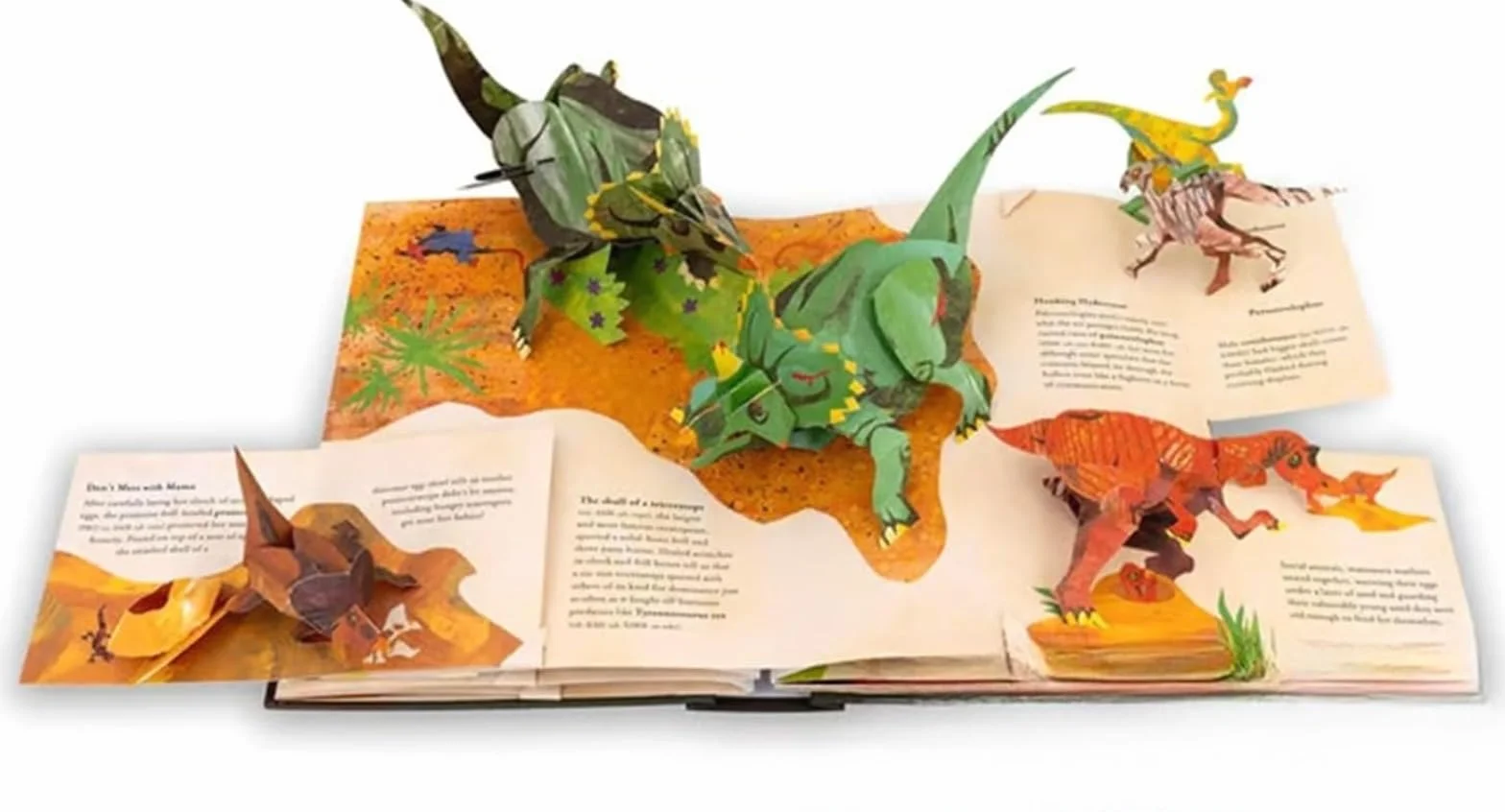 Générique Enciclopedia dei Dinosauri Preistorici 3D per Bambini – Libro Pop-up interattivo con Fatti Divertenti, Illustrazioni realistiche, Regalo educativo