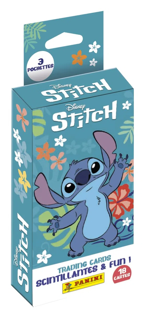 Carte à collectionner Panini Stitch TC Blister 3 pochettes