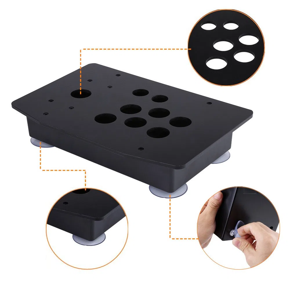Pannello Acrilico Fai da Te Nero Kit Ricambio per PC Desktop Laptop