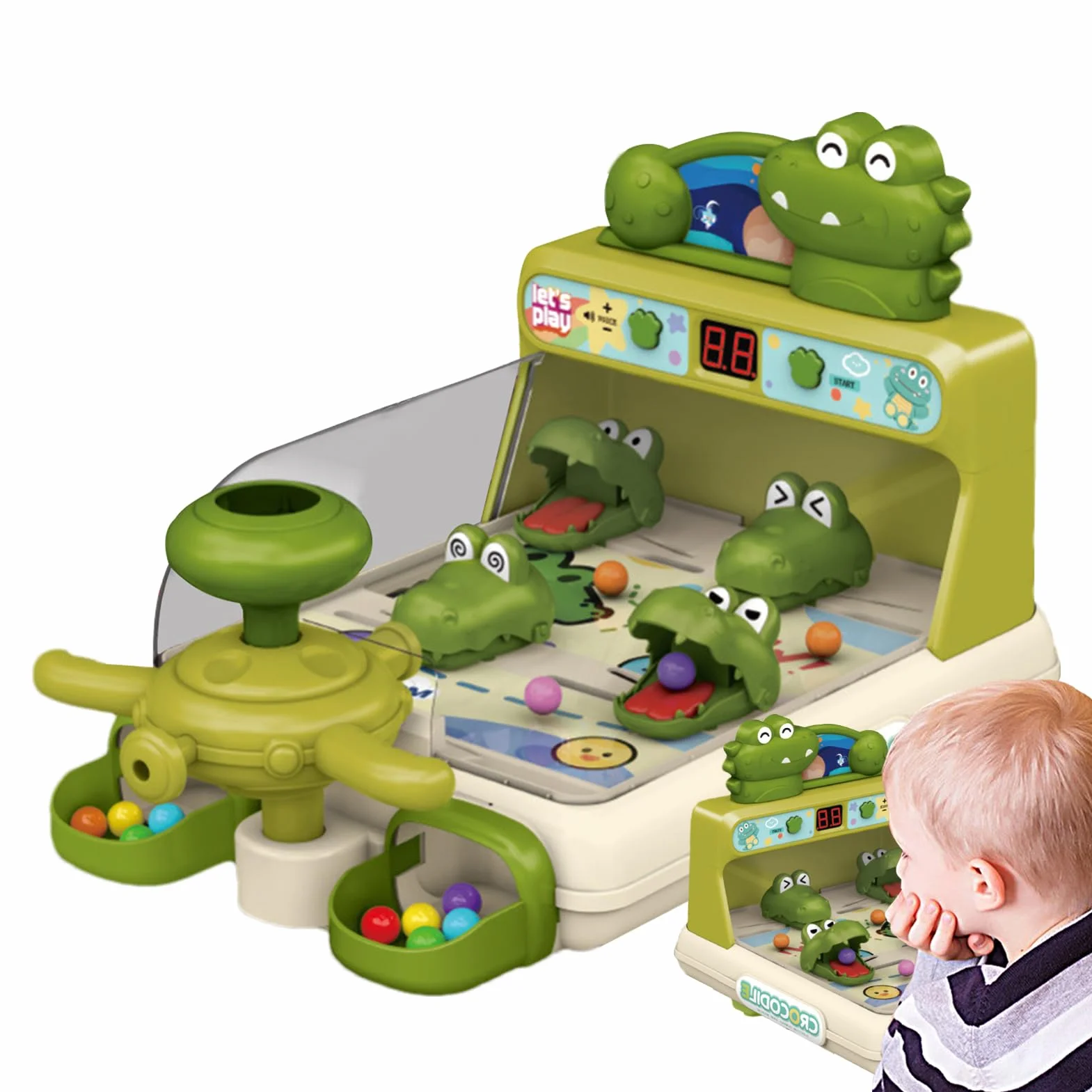 Mini flipper per bambini – Giochi creativi da tavolo per bambini – Giochi da tavolo classici versatili – Giochi da tavolo elettronici per ragazze