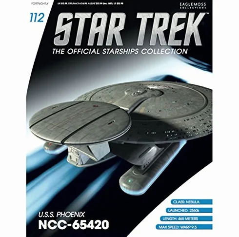 Eaglemoss Star Trek Starships Collection Nº 112 USS Phoenix NCC-65420