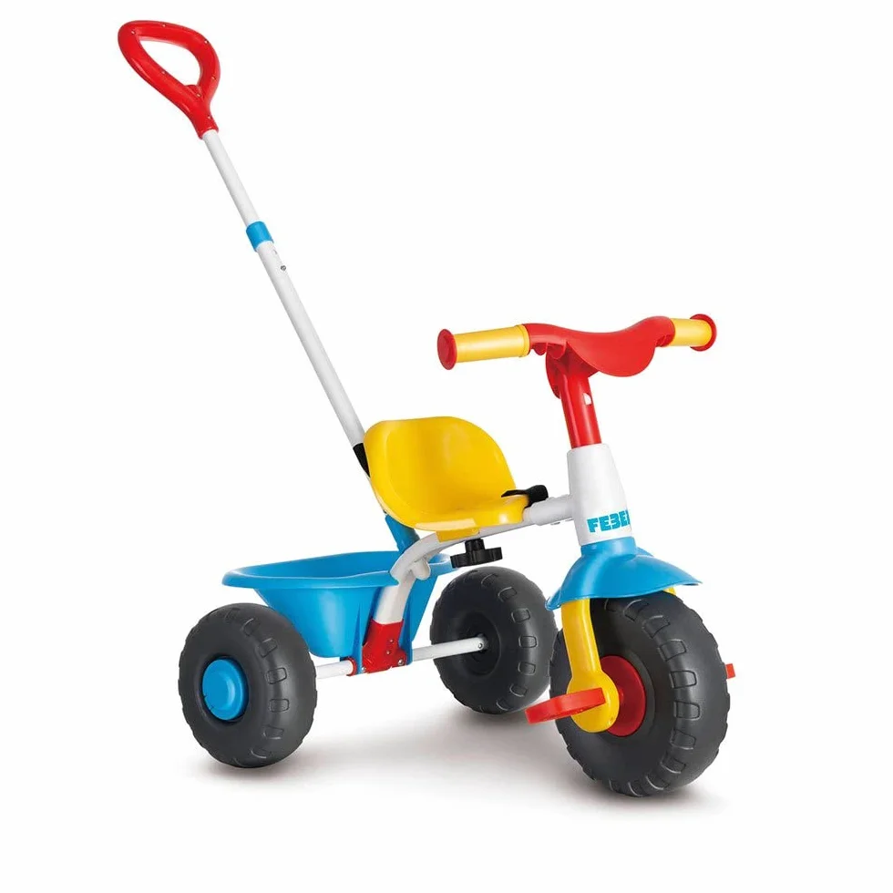 FEBER - Triciclo Trike 2 in 1 regolabile in altezza, triciclo per bambini a partire da 1 anno (famoso, è 800012810)