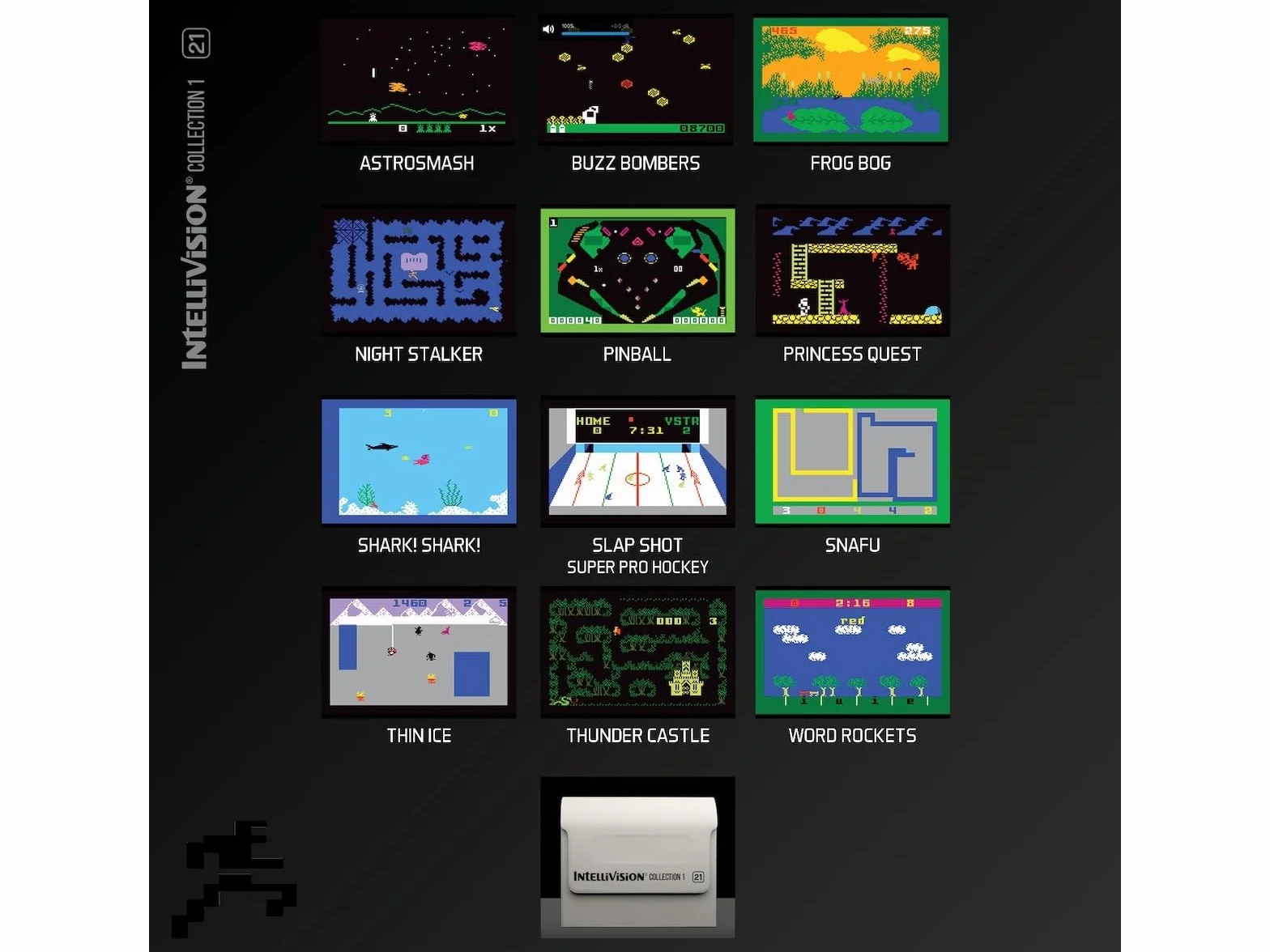 Evercade Intellivision Cartridge 1 (Electronic Games)