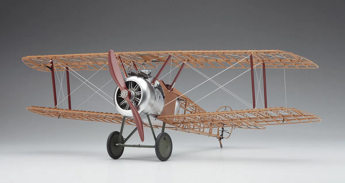 Hasegawa ハセガワ MU01-1/16 Sopwith Camel F.1, Colore: Argento