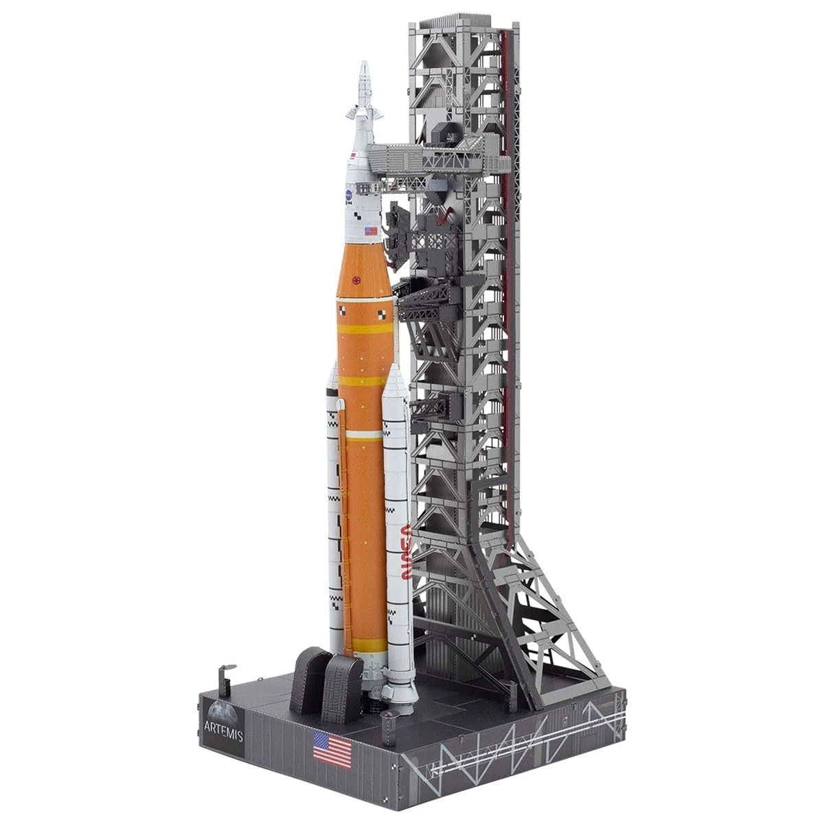 Metal Earth Serie Premium Artemis Moon Rocket 3D Metal Model Kit Fascinations