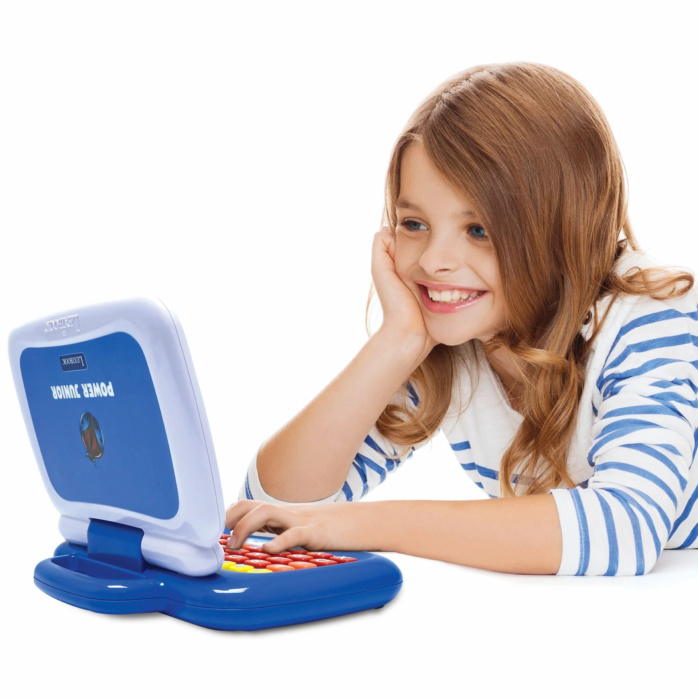 Lexibook, Computer Educativo Bilingue Inglese/Italiano, 40 attività, Metodo Sillabico e Ludico, 3 Storie Animate, Tastiera e Mouse Realistici, JC398i5