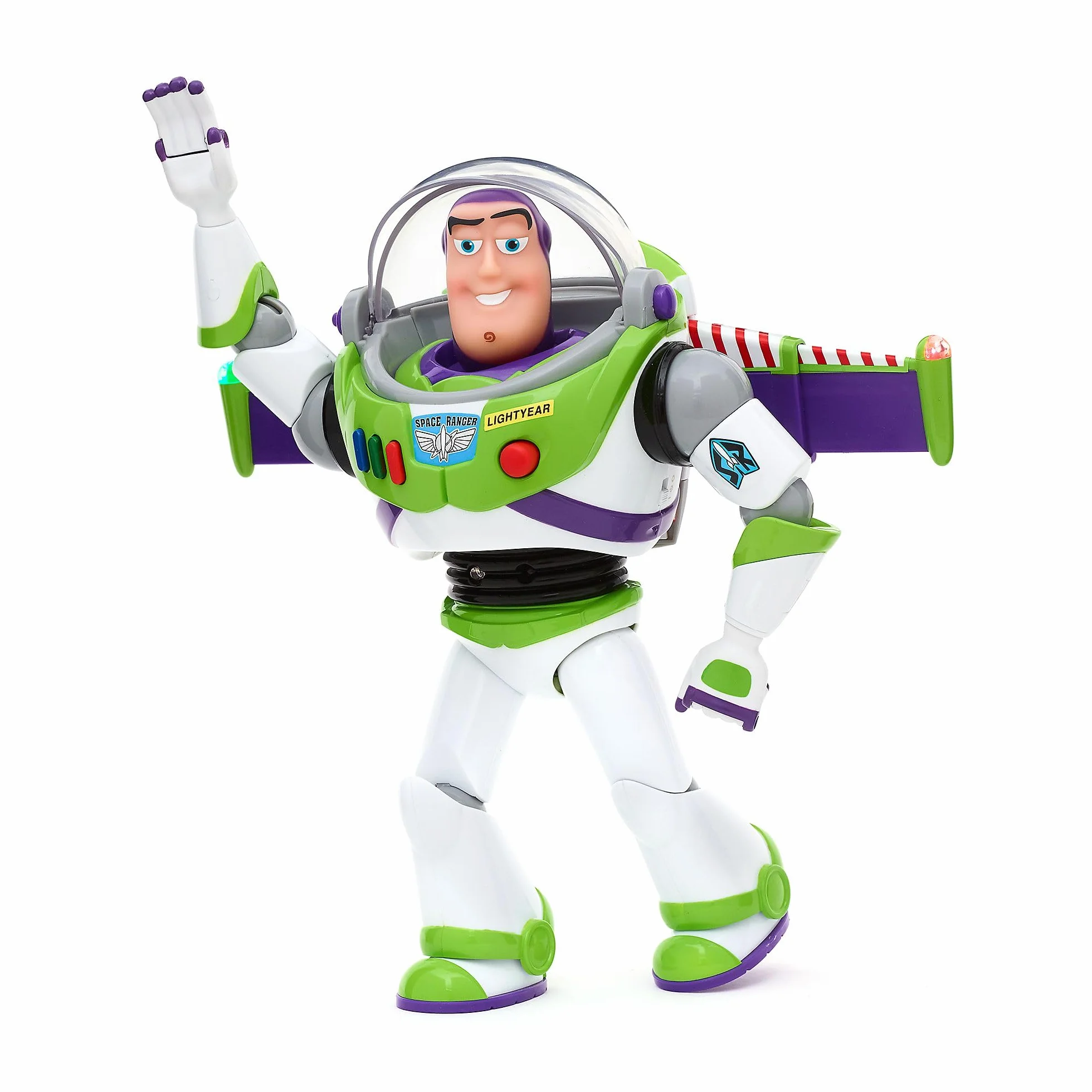 Disney Store Buzz Lightyear Interattiva Parlante Action Figure 36 cm Toy Story 15 Frasi Inglese