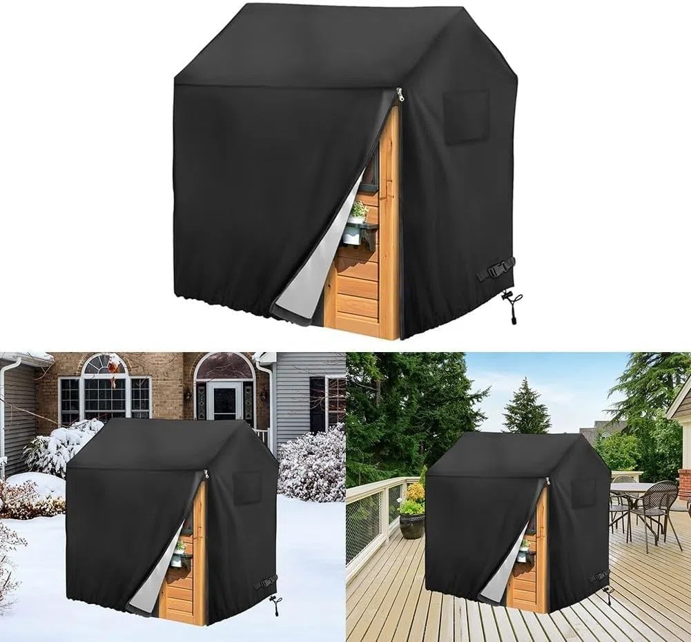 Copertura per casetta dei giochi per bambini in tessuto Oxford 210D impermeabile 145 x 145 x 160 cm