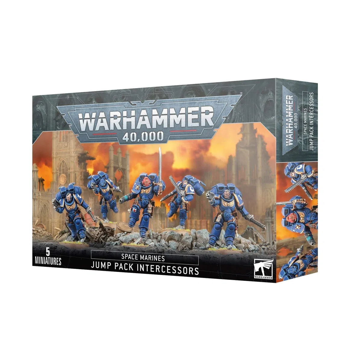 Games Workshop - Warhammer 40.000 - Space Marines: Jump Pack Intercessori