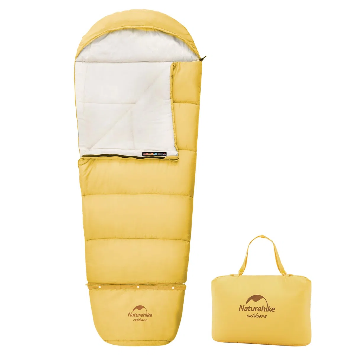 Naturehike Sacchi a Pelo per Bambini All'Aperto Sacchi a Pelo per Viaggi Bambini in Primavera e Autunno Sacchi a Pelo in Cotone Leggeri e Caldi Sacchi a Pelo per Campeggio