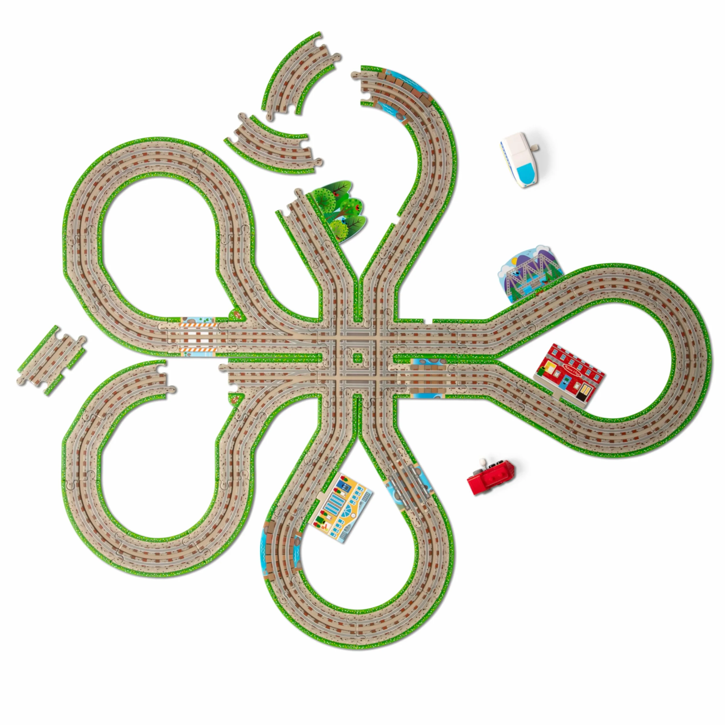 BYO Tracks - Puzzle da pavimento