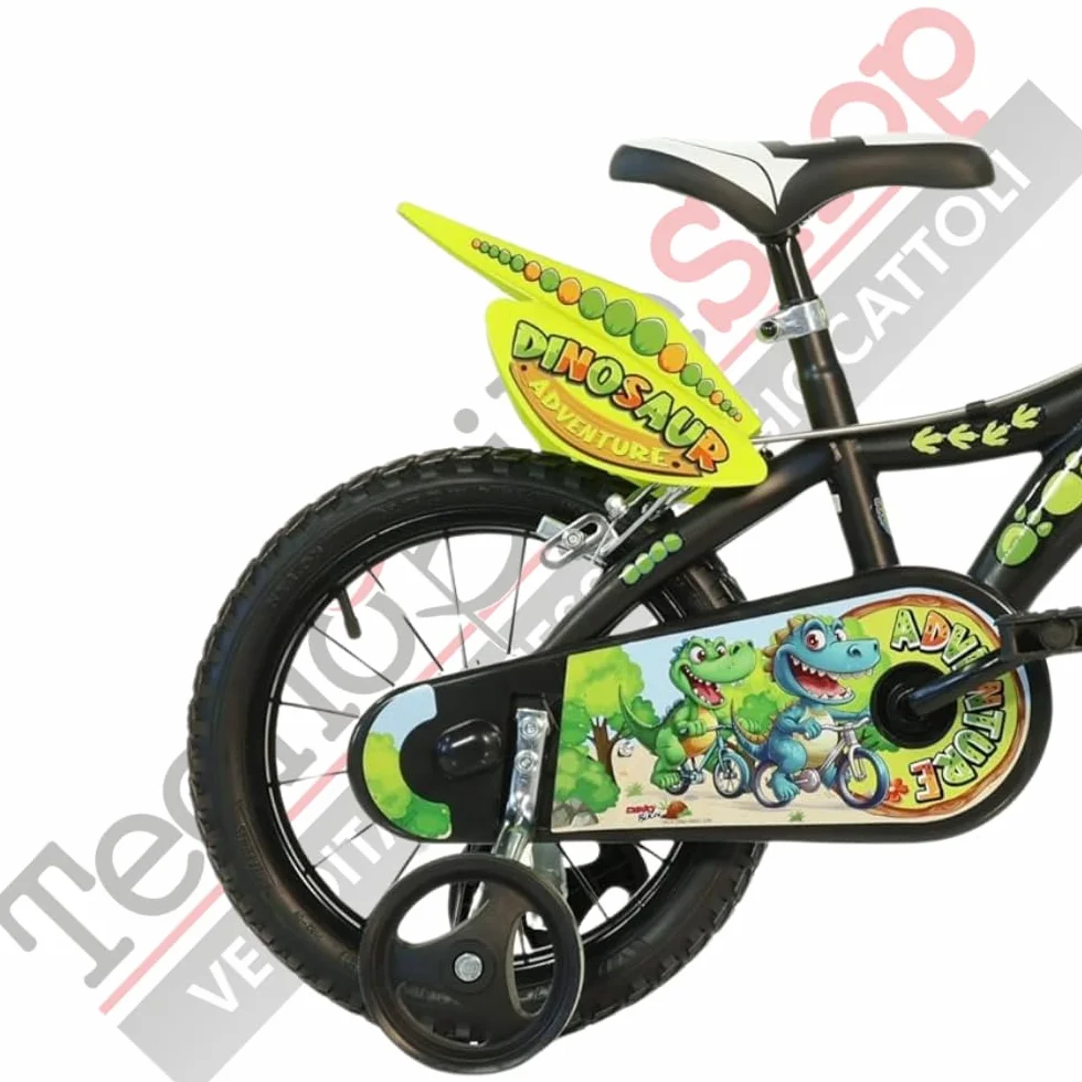 Bici per Bambino Bicicletta Dino Bikes Dinosaur Dino T Rex - Taglia 16"