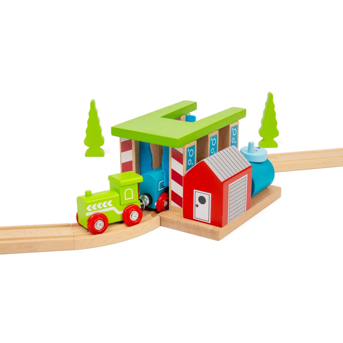 Bigjigs Rail Impianto di Lavaggio per Treni