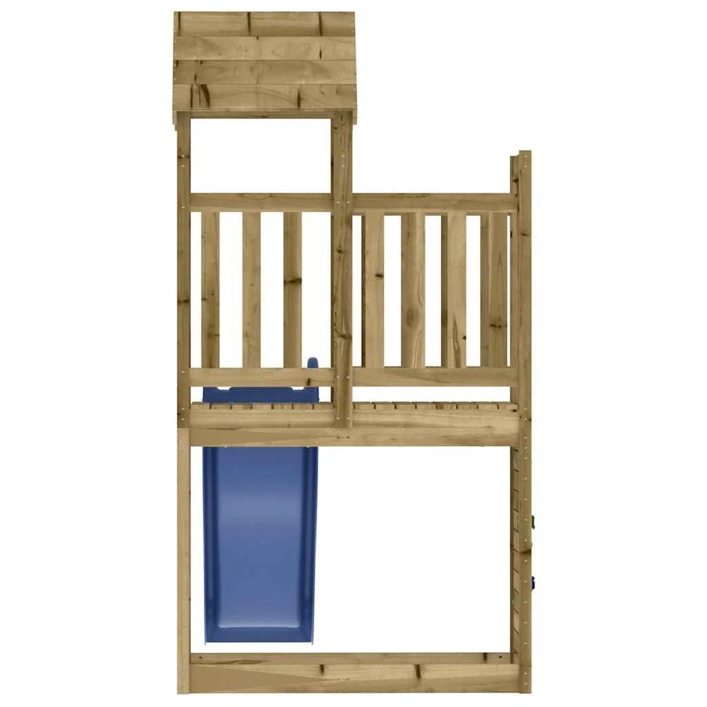 vidaXL Set da Gioco da Esterno in Legno di Pino Impregnato
