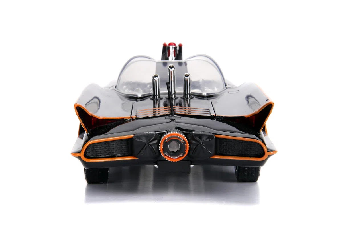 Jada- Batman The Classic TV Series Batmobile Veicolo Collezione e Figure pressofuse, Colore Nero, 1:18, 98625