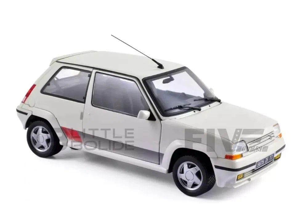 Norev – 185206 – Renault 5 GT Turbo Fase 2 – 1989 – Scala 1/18 – Bianco Panda