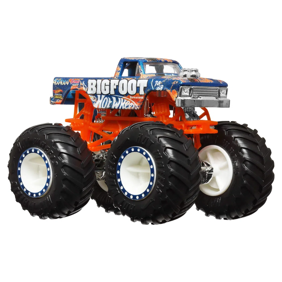 Hot Wheels Monster Trucks, Set 8 die-cast 1:64 Hero JCW76, giocattolo 3+ anni