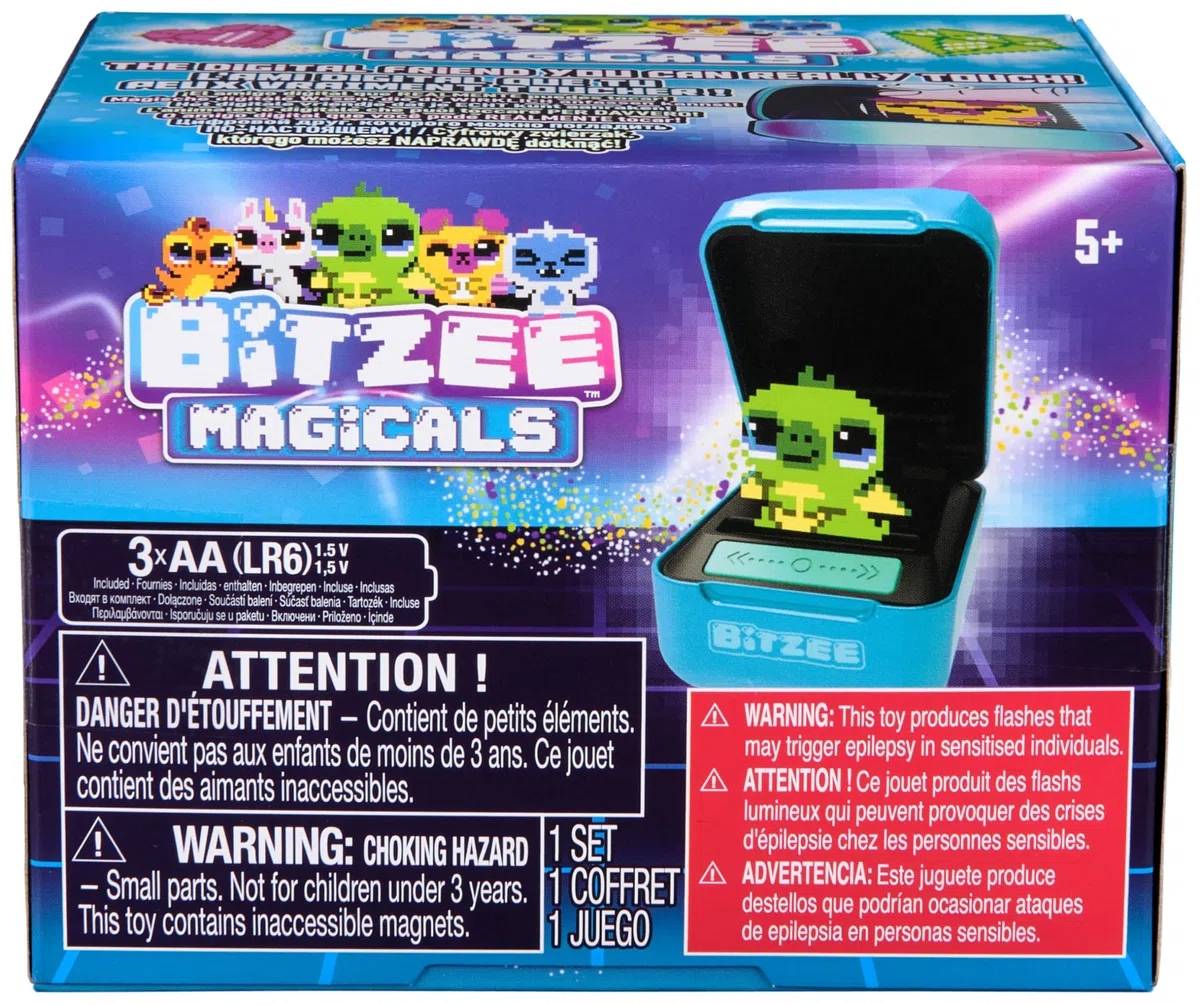 Bitzee Giocattolo interattivo Magico 20 Personaggi Amici virtuali reagiscono al Tocco animaletto Bambini 5 Anni