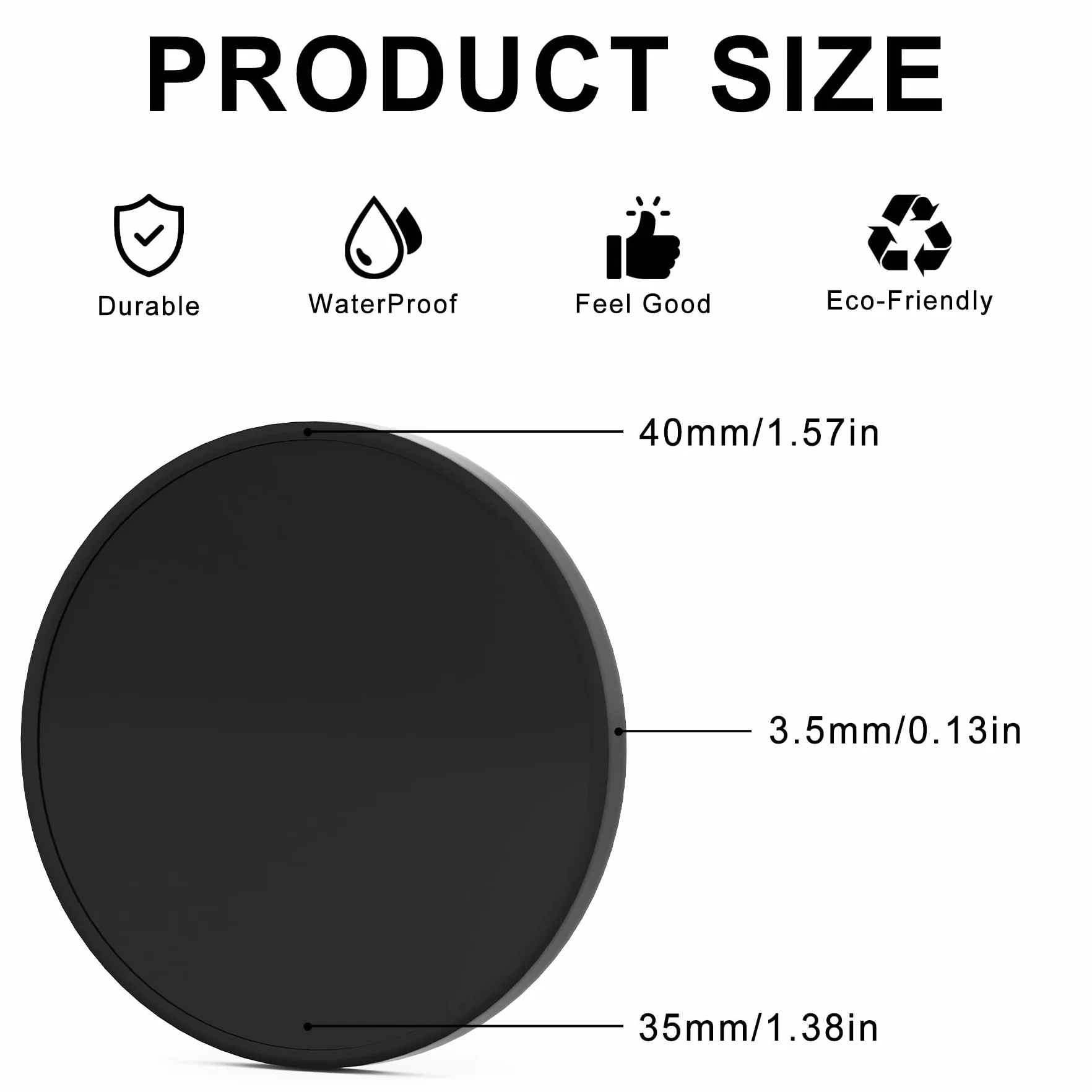 Gettoni Personalizzati in Plastica 100-1000, con Logo, Immagine o Testo, 9 Colori per Bar e Festa