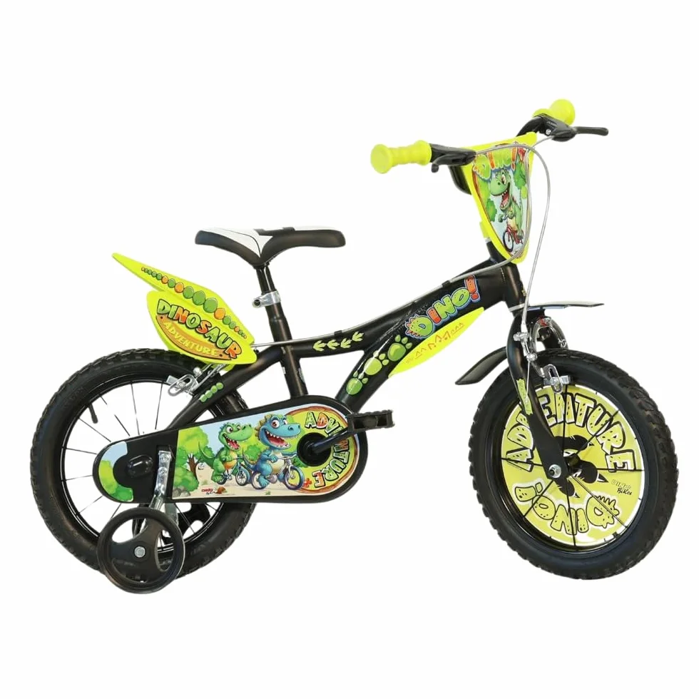 Bici per Bambino Bicicletta Dino Bikes Dinosaur Dino T Rex - Taglia 16"