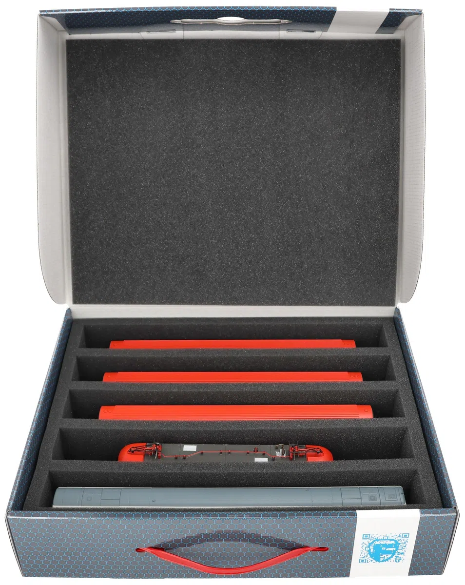 Feldherr Storage Box FSLB075 per modellini H0 5 slot verticale 3 pezzi