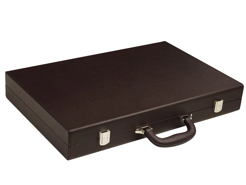 Set di Backgammon Premium da 48 x 64 cm - marrone scuro