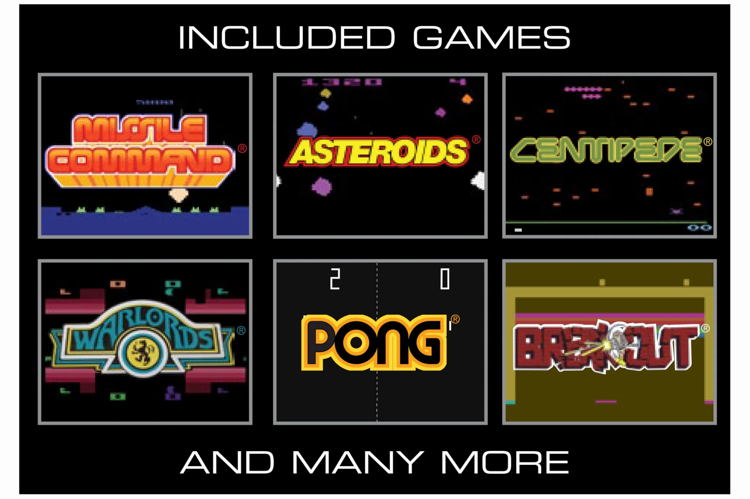 My Arcade DGUNL-7015 Atari Pocket Player Pro Handheld Portable Gaming System 100 Games