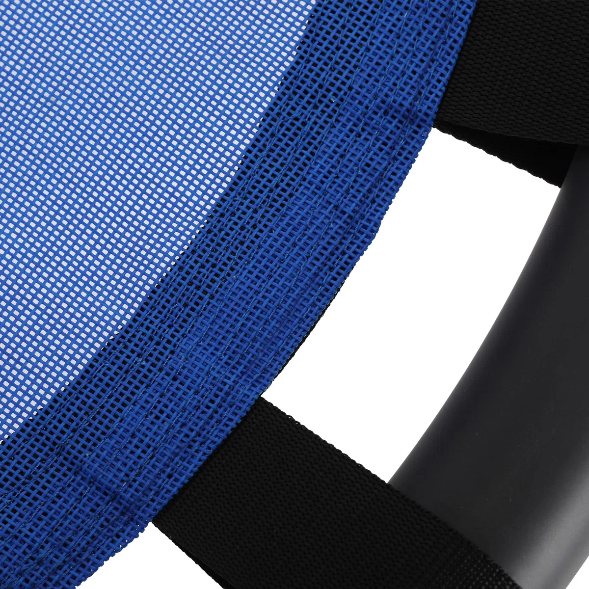 Relaxdays Altalena Nido Rotonda, Regolabile, Esterna Ø 80 cm, Fino a 100 kg, Blu, 150x80x80 cm