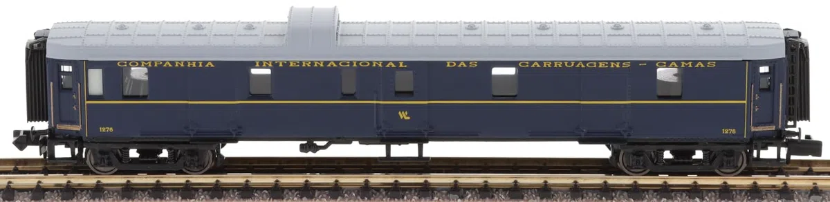 RENFE, set di 3 unità CIWL "Castellano Expreso", vagone per trasporto bagagli + 2 carrozze letto Lx, epoca IV