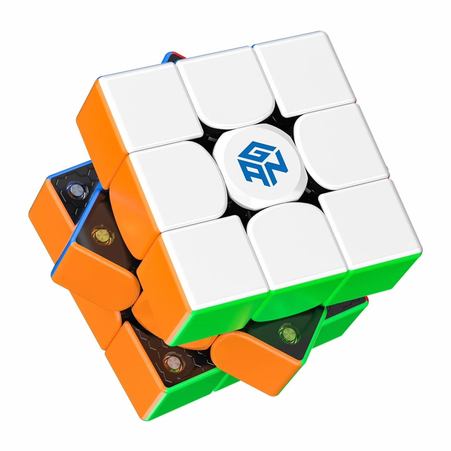 GAN 356M-Lite Cubo Magnetico 3x3 Speed Cube con 48 Capsule Magnetiche, senza adesivi, professionale liscio e durevole, Giocattoli educativi, regalo per bambini e adulti