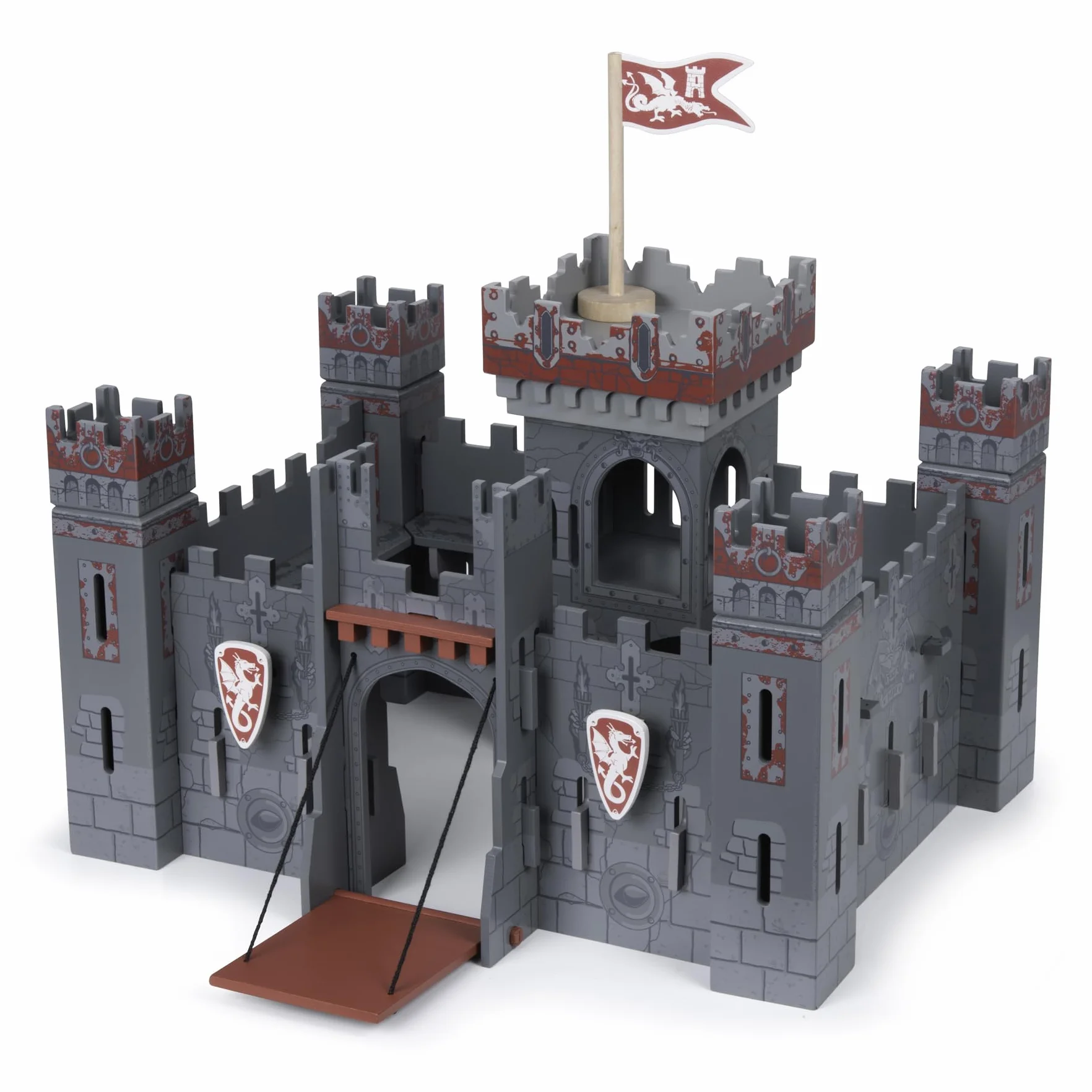 Papo - Castello Fantastico Scenario Giocattolo Bambino - 3+ - Collezione Fantastico & Medievale - Gioco Creativo Cavalieri e Draghi - Idea Regalo Giocattolo Bambina Bambino