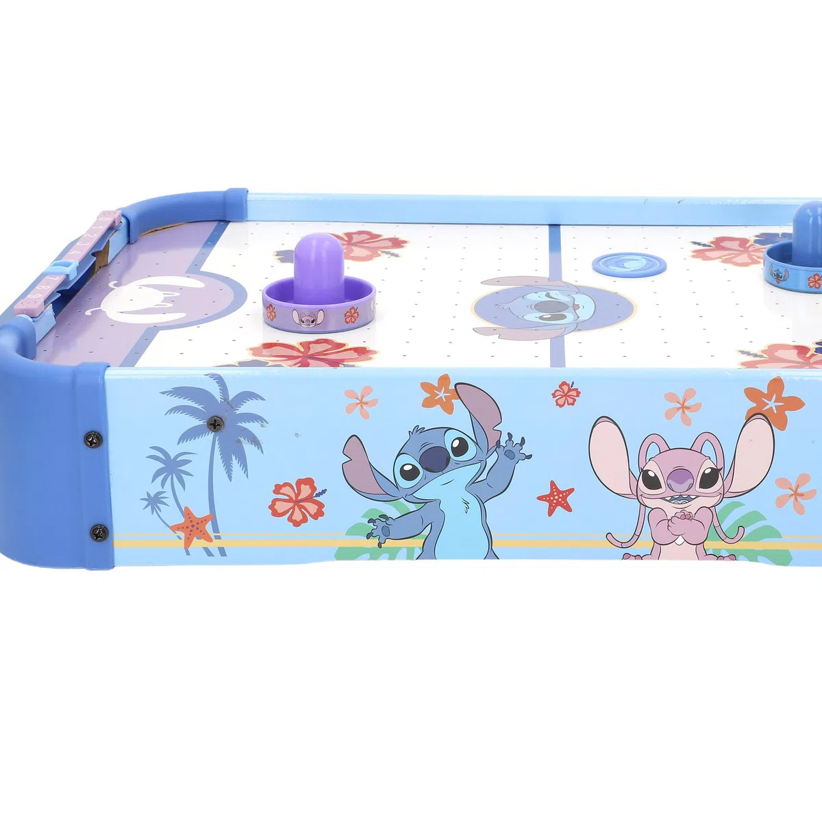 ColorBaby Disney Stitch Air Hockey Table 53x31x9 cm with 2 Paddles and 2 Discs