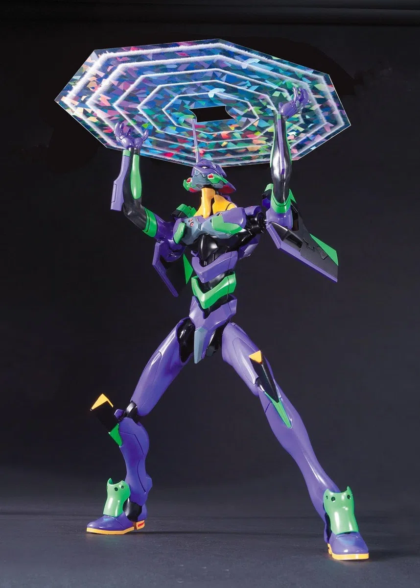 BANDAI SPIRITS LMHG Neon Genesis Evangelion Nuova Versione Cinematografica First Unit (Rebuild of Evangelion) Modello in Plastica Codificato a Colori (Nuova Versione del Pacchetto)